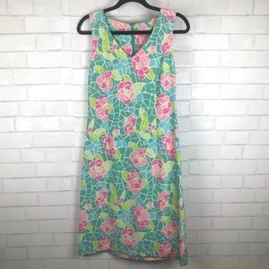 Vintage Lilly Pulitzer Mosaic Floral Dress
